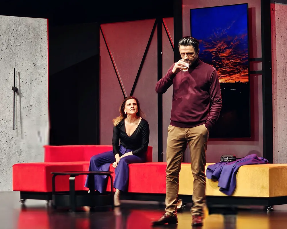 Magda Czerwińska i Mariusz Majchrzak - spektakl - MediaQ Art