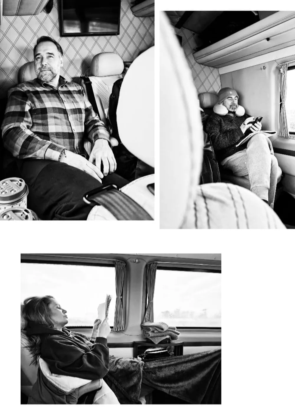 Aktorzy podczas trasy teatralnej produkcji MediaQ Art