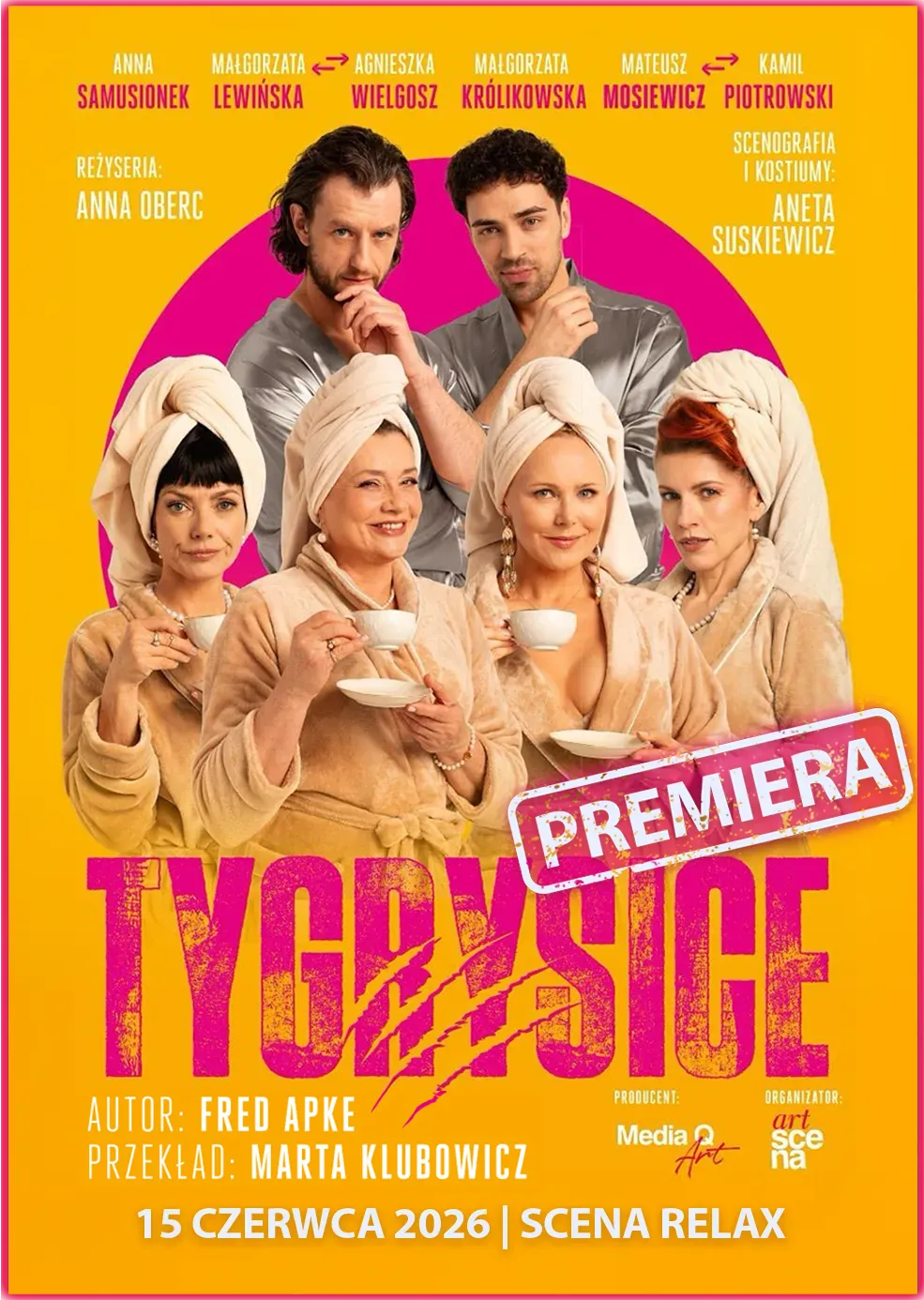 Spektakl Tygrysice MiediaQ Art